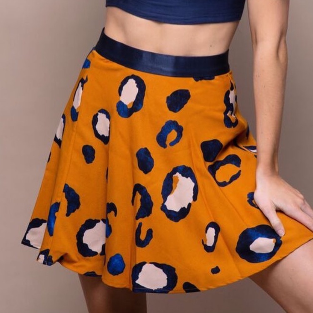 Phillip Lim leopard skirt